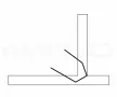 IWELD din plastic mașină de sutură clip, 0.8mm coltul interior (100 buc / pachet) (800STPFIA08)