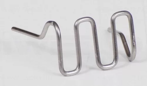 IWELD plastic mașină de sutură clip, pătrat val 0.8mm (100buc / pachet) (800STPFSA08)