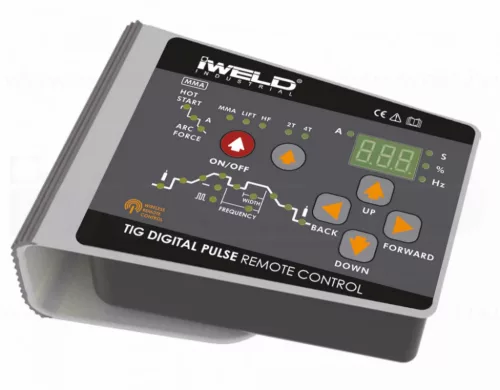 IWELD PULSE TIG DIGITAL control de la distanță fără fir RC (220 DC) (800TIGDCWRC)