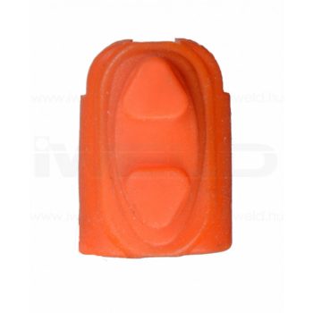 IWELD TIG capac de cauciuc dublu buton (800TSRMKBLB)