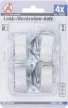 BGS DIY Set role directoare/fixe | 40 mm | 4 piese (BGS 80330)