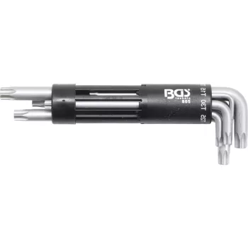   BGS technic Set chei tip L | extra lungi | Profil T (pentru Torx) cu gaură T10 - T50 | 8 piese (BGS 805)