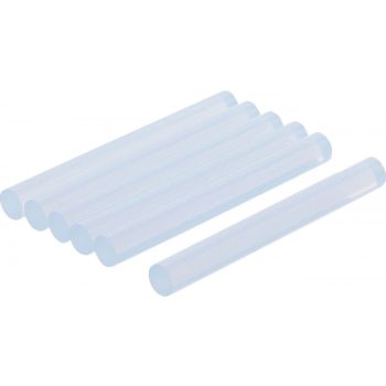   BGS DIY Set rezerve pentru pistol de lipit alb clar transparent, 11 x 100 mm 6buc (BGS 8051)