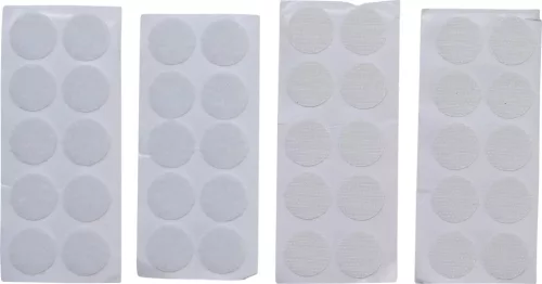 BGS DIY Puncte prindere scai | autoadezive | alb | 40 piese (BGS 80555)