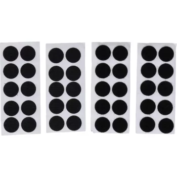   BGS DIY Puncte prindere scai | autoadezive | negru | 40 piese (BGS 80557)
