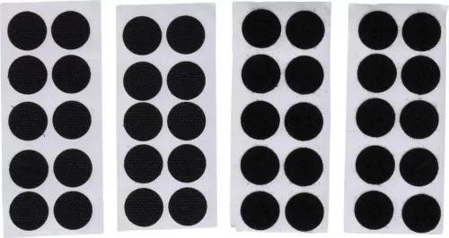 BGS DIY Puncte prindere scai | autoadezive | negru | 40 piese (BGS 80557)