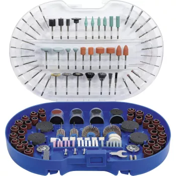   BGS technic Set discuri de şlefuit / discuri de polizat şi burghie pentru scule rotative cu turaţie mare | 315 piese (BGS 8060-1)