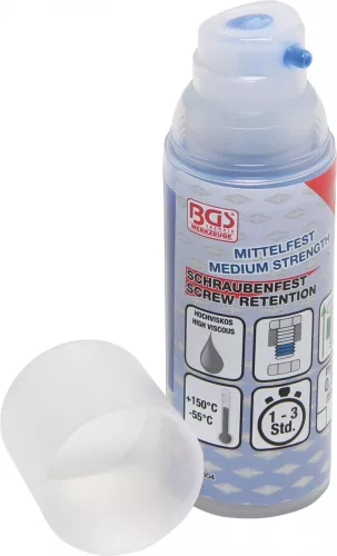 BGS technic Dozator cu pompă adeziv şuruburi puternic | putere medie | viscozitate înaltă | 50 g (BGS 80604)