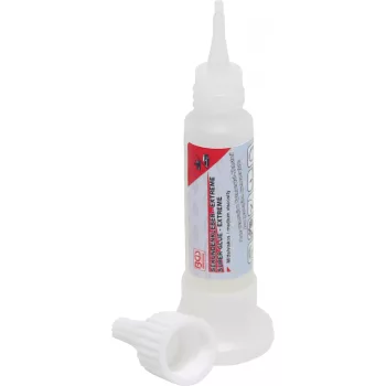   BGS technic Adeziv rapid | viscozitate medie | Butelie cu picior suport 25 g (BGS 80607)