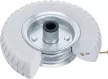 BGS DIY Roată pentru lize / cărucioare de mână | PU, gri | 220 mm (BGS 80670)