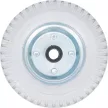 BGS DIY Roată pentru lize / cărucioare de mână | PU, gri | 220 mm (BGS 80670)