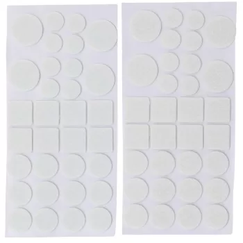 BGS DIY Set garnituri pâslă | alb | 64 piese (BGS 80701)