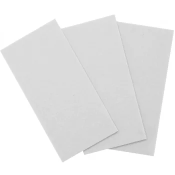   BGS DIY Garnituri pâslă | plăci | alb | 100 x 200 mm | 3 piese (BGS 80711)