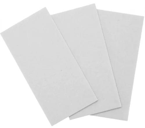 BGS DIY Garnituri pâslă | plăci | alb | 100 x 200 mm | 3 piese (BGS 80711)