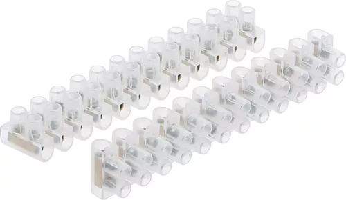 BGS DIY Borne lustră | 2,5 mm² | 3 Amp | 2 bucăți | bloc 12 bucăţi (BGS 80725)