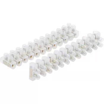   BGS DIY Borne lustră | 4,0 mm² | 6 Amp | 2 bucăți | bloc 12 bucăţi (BGS 80727)