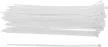 BGS DIY Set coliere pentru cablu | alb | 4,8 x 250 mm | 50 piese (BGS 80770)