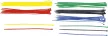 BGS DIY Set coliere pentru cablu | colorat | 4,8 x 300 mm | 50 piese (BGS 80771)