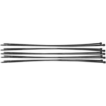   BGS DIY Set coliere pentru cablu | negru | 8,0 x 700 mm | 10 piese (BGS 80773)