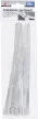 BGS DIY Set coliere pentru cablu | inoxidabilă | inox | 7,0 x 200 mm | 10 piese (BGS 80780)