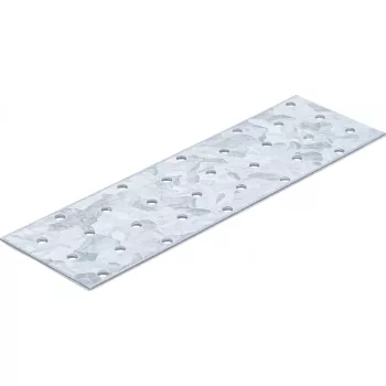   BGS DIY Placă de oţel cu găuri | 200 x 60 x 2 mm (BGS 80785)