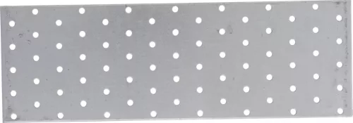 BGS DIY Placă de oţel cu găuri | 300 x 100 x 2 mm (BGS 80787)