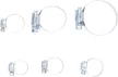 BGS DIY Set coliere de furtun | Ø 4 - 45 mm | 6 piese (BGS 80855)
