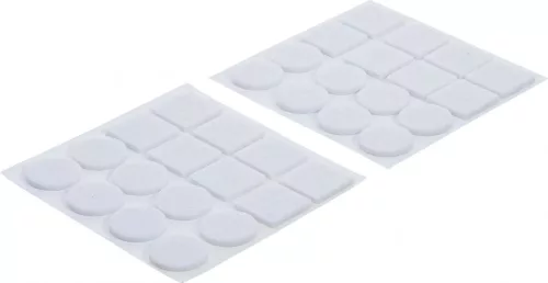 BGS DIY Set garnituri pâslă | alb | 32 piese (BGS 80860)
