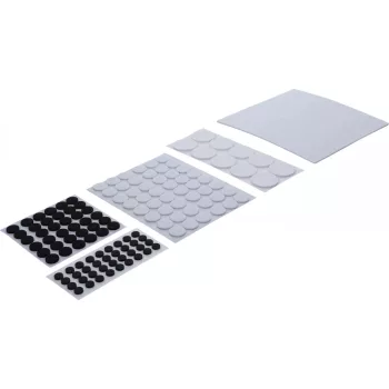   BGS DIY Set garnituri pâslă | autoadezive | 131 piese (BGS 80865)