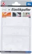 BGS DIY Set tampon elastic | transparent | 46 piese (BGS 80866)