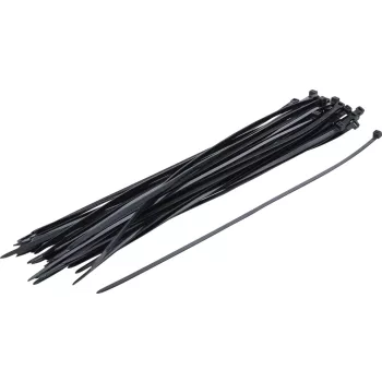   BGS DIY Set coliere pentru cablu | negru | 4,5 x 350 mm | 50 piese (BGS 80877)