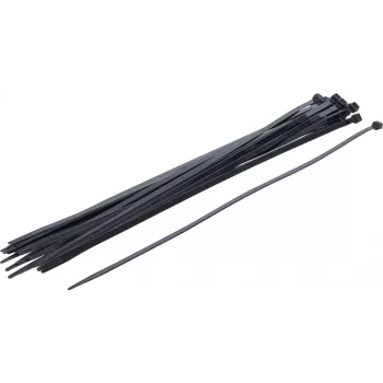   BGS DIY Set coliere pentru cablu | negru | 7,6 x 500 mm | 20 piese (BGS 80879)