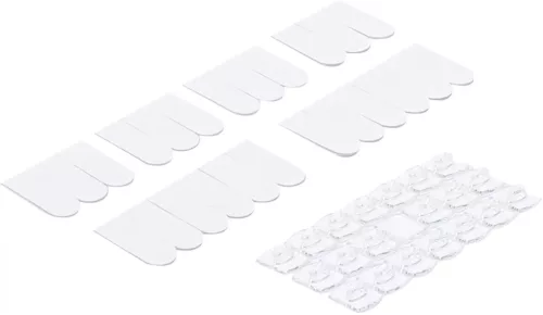 BGS DIY Sortiment clipsuri ornamente | transparent | 20 piese (BGS 80899)