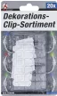 BGS DIY Sortiment clipsuri ornamente | transparent | 20 piese (BGS 80899)