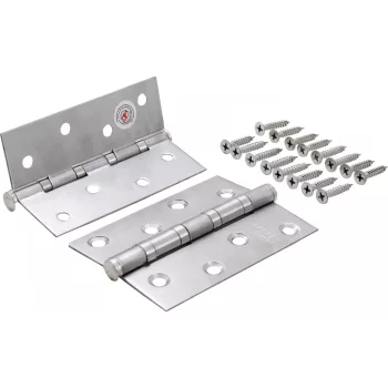   BGS DIY Set balamale | inox | 100 x 40 mm | 2 piese (BGS 80907)