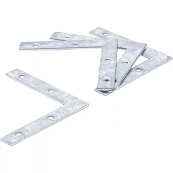 BGS DIY Colţar L | 75 x 75 x 12 mm | 4 piese (BGS 80921)