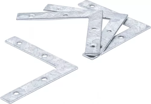 BGS DIY Colţar L | 75 x 75 x 12 mm | 4 piese (BGS 80921)
