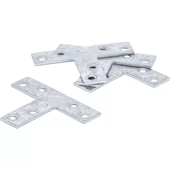 BGS DIY Colţar T | 70 x 50 x 16 mm | 4 piese (BGS 80927)