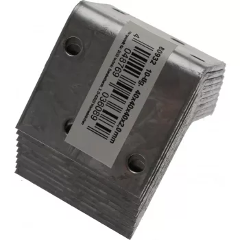   BGS DIY Colţar prindere | 40 x 40 x 40 mm | 10 piese (BGS 80932)