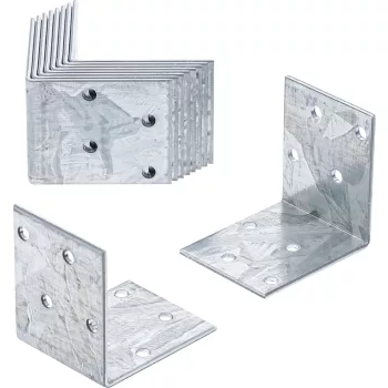   BGS DIY Colţar prindere | 50 x 50 x 40 mm | 10 piese (BGS 80936)