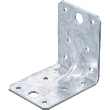   BGS DIY Colţar prindere | cu bordură | 70 x 70 x 55 x 2,5 mm | pachet rezerve | 25 bucăţi (BGS 80937-25)