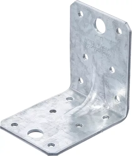 BGS DIY Colţar prindere | cu bordură | 70 x 70 x 55 x 2,5 mm | pachet rezerve | 25 bucăţi (BGS 80937-25)
