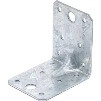   BGS DIY Colţar prindere | cu bordură | 70 x 70 x 55 x 2,5 mm (BGS 80937)