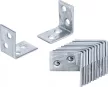 BGS DIY Set suport din oțel "L" 12 buc 25 x 25 x 15 mm (BGS 80943)
