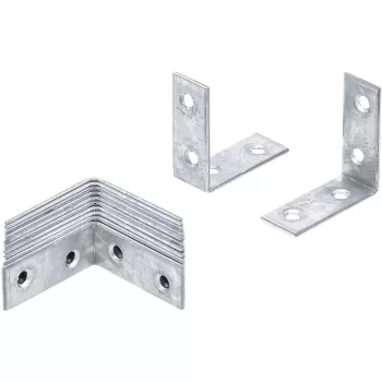   BGS DIY Colţar scaun | 40 x 40 x 15 mm | 12 piese (BGS 80944)
