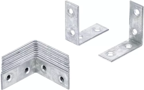 BGS DIY Colţar scaun | 40 x 40 x 15 mm | 12 piese (BGS 80944)