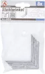 BGS DIY Colţar scaun | 60 x 60 x 20 mm | 8 piese (BGS 80945)