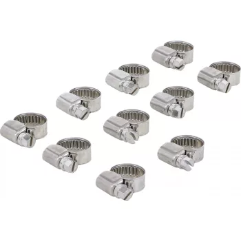   BGS technic Colier de furtun | inox | 10 x 16 mm | 10 piese (BGS 8095-10x16)