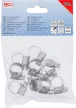 BGS technic Colier de furtun | inox | 10 x 16 mm | 10 piese (BGS 8095-10x16)