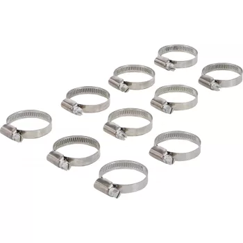   BGS technic Colier de furtun | inox | 25 x 40 mm | 10 piese (BGS 8095-25x40)